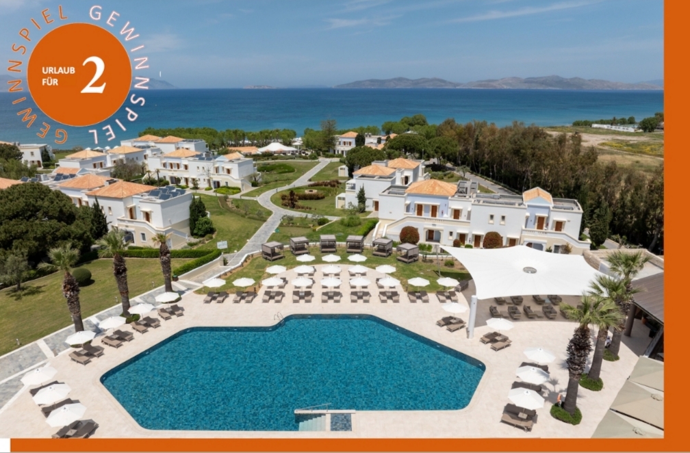 BUNTE - Sechs Übernachtungen im Doppelzimmer inkl. Halbpension für zwei Personen im 5***** Neptune Luxury Resort, im Norden der Insel Kos in Griechenland + Flüge und Transfer