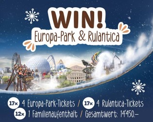 Caotina - Europa Park Familienaufenthalt, Europa Park Tickets, Rulantica Tickets