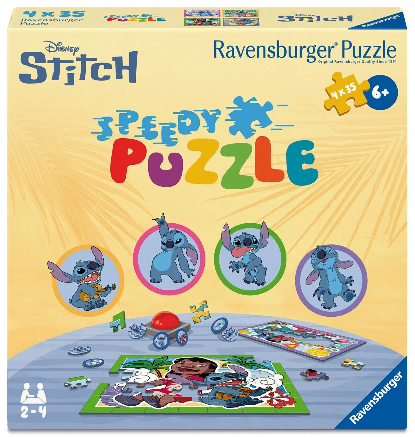 Cityguide Rhein-Neckar - 3 mal Speedy-Puzzle: Stitch