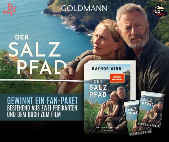 filmspleen - ein Fan-Paket „DER SALZPFAD“ bestehend aus zwei Freikarten und dem Buch zum Film