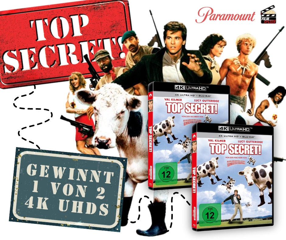 filmspleen -  eine von zwei 4K UHDs von „TOP SECRET“