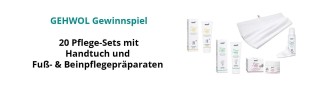 Gehwol - 20x Pflegesets für Fuß- und Beinpflege