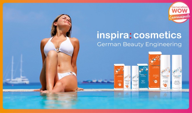 Generation WOW - 10 x ein dreiteiliges „Sun Care“-Set „Made in Germany" von inspira: cosmetics.