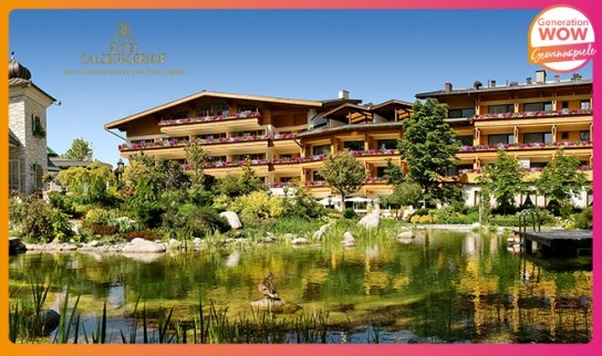 Generation WOW - 3 Übernachtungen mit Frühstück für zwei Personen im 5-Sterne-Superior-Hotel Salzburgerhof in Zell am See.