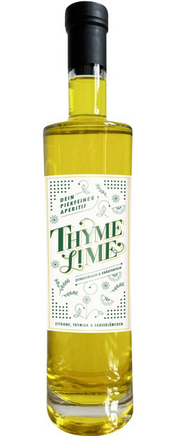 genussmaenner.de - 5 x Aperitif-Likör Thymelime