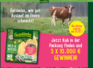 Hochland - 5x 10.000 Euro gewinnen (Produktkauf)