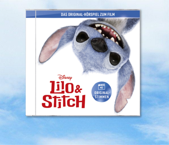 kidslife-magazin - 3 x LILO & STITCH – DAS ORIGINAL-HÖRSPIEL ZUM DISNEY REAL-KINOFILM im Set mit einem flauschigen Badehandtuch