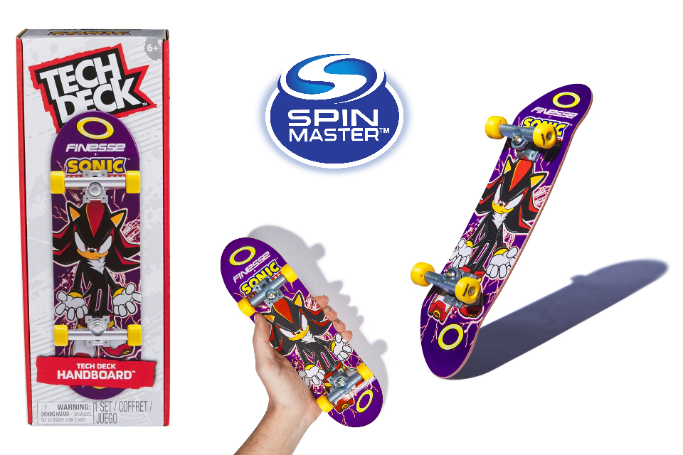 Kimapa - 2 x 1 Tech Deck, Finesse und Sonic the Hedgehog Handboard