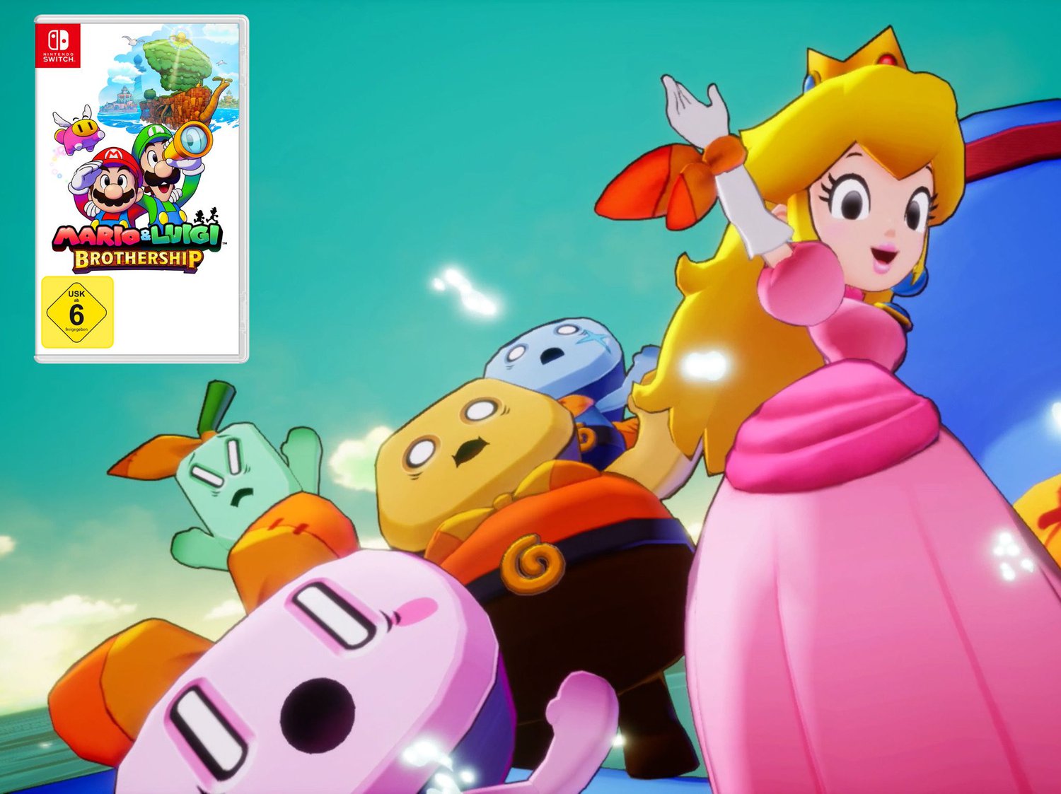 kinderzeit-bremen - Nintendo-Switch Spiel "Mario & Luigi: Brothership"