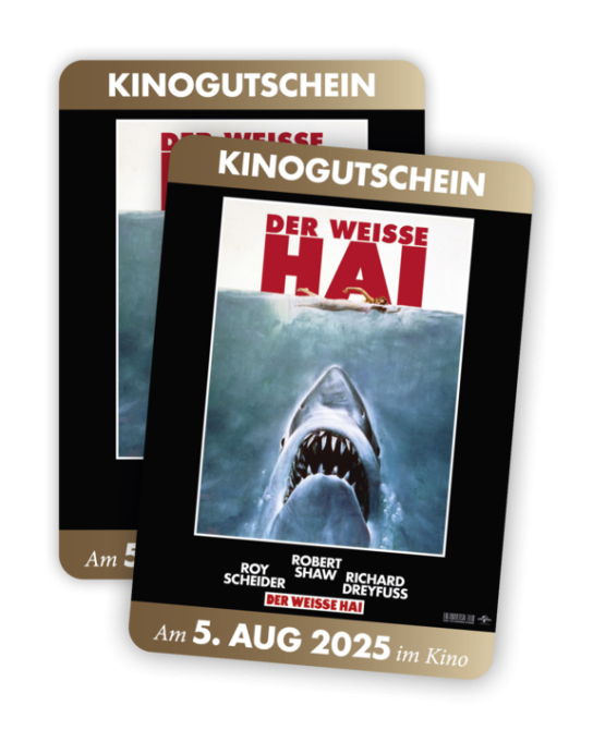 LIKE-ONLINE - 1x2 Freikarten „Der WEISSE HAI“ am 05. August