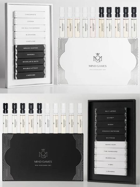 Marie Claire - eines von zwei "Discovery Sets" mit 20 Duftmini-aturen aller Mind Games Parufms