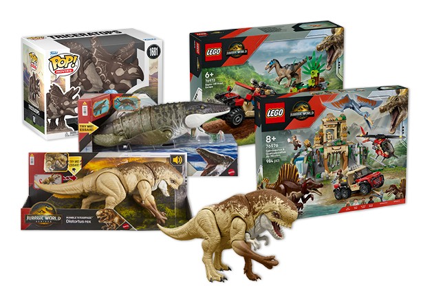 Kinopolis -  ein exklusives Fanpaket zu JURASSIC WORLD: DIE WIEDERGEBURT!