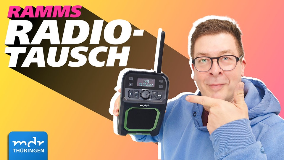 mdr - altes Radio gegen ein neues DAB+ Baustellenradio (Abholung)
