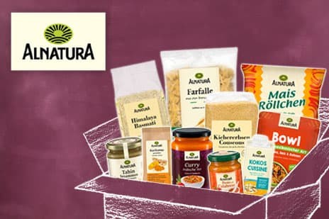 Müller - 1 von 10 Alnatura Bio-Genusspaketen