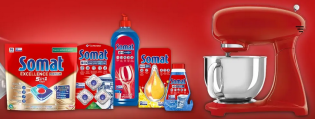 Müller - 1 x Smeg Küchenmaschine + Produktpaket von Somat