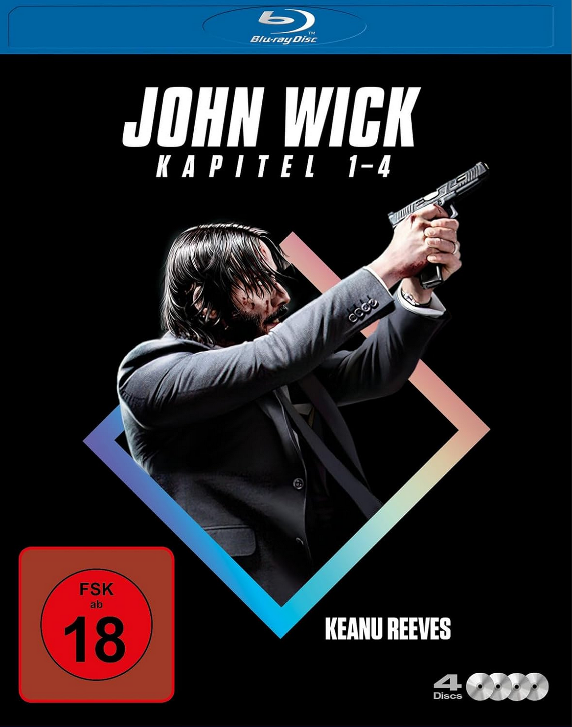 NextGenGamersnet - 1 x Film-Box: "John Wick 1-4"  (Blu-ray Box)