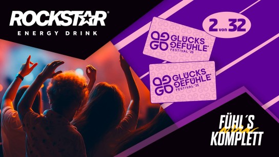 Penny - 2 von 32 Karten für das GLÜCKSGEFÜHLE Festival incl. Camping