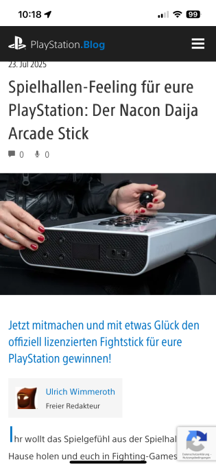 PlayStation - Daija Arcade Stick für PS5 und PS4