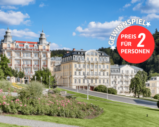 REISE & PREISE - 4 Nächte für 2 Personen im tschechischen Marienbad im inkl. HalbpensionHvězda Health Spa Hotel