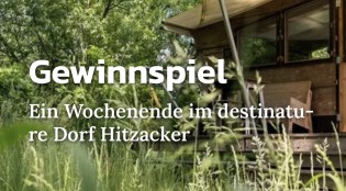 Reiseland Niedersachsen - Wochenende für zwei Personen in einer destinature Hütte Plus im destinature Dorf Hitzacker inkl, Frühstück und Wellness