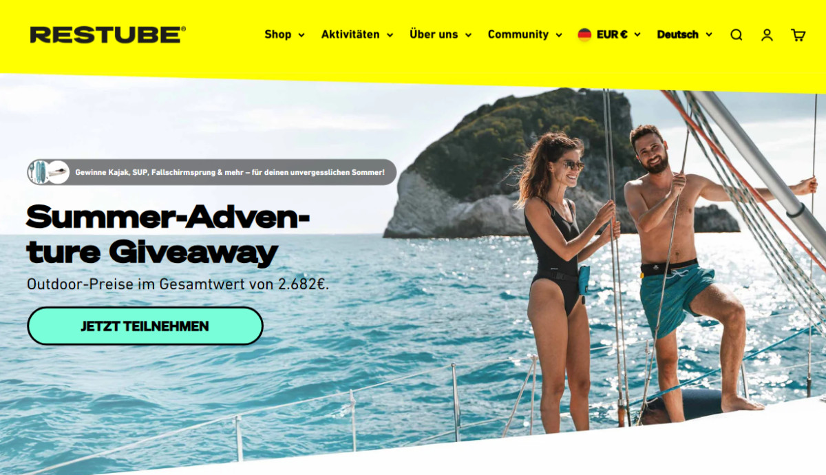 RESTUBE Summer-Adventure Giveaway