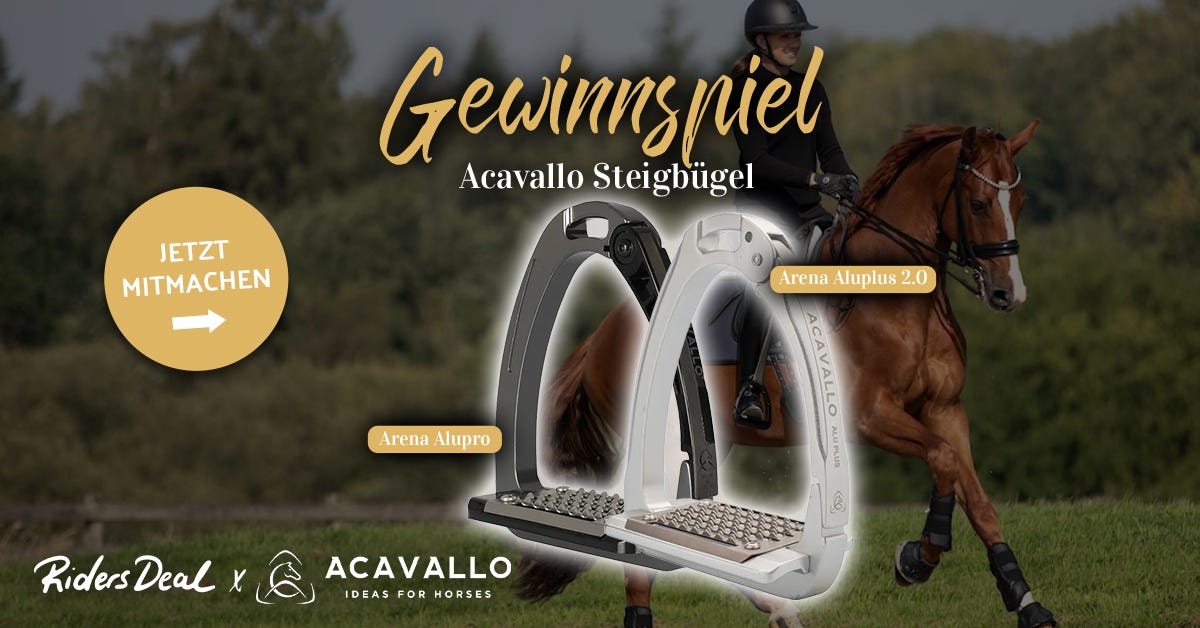 RIDERS DEAL - 1x Steigbügel-Set bestehend aus: Acavallo Arena AluPro oder  Acavallo Arena AluPlus 2.0