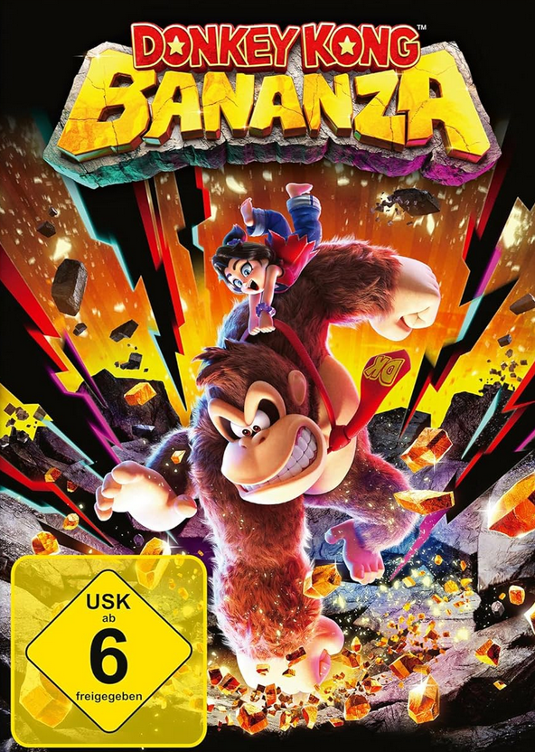 SHOCK2 - 2 x "Donkey Kong Bananza" für Nintendo Switch 2