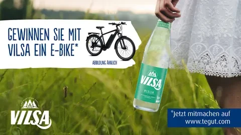 tegut -  ein VILSA E-Bike