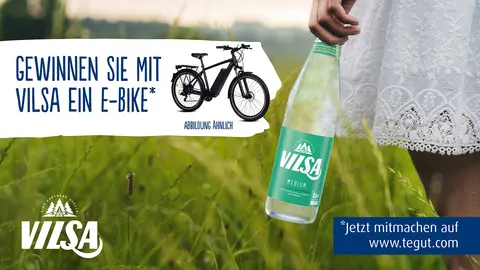 tegut -  ein VILSA E-Bike