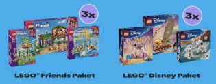 toggo - 3x Lego Friends Paket , 3x Lego Disney Paket