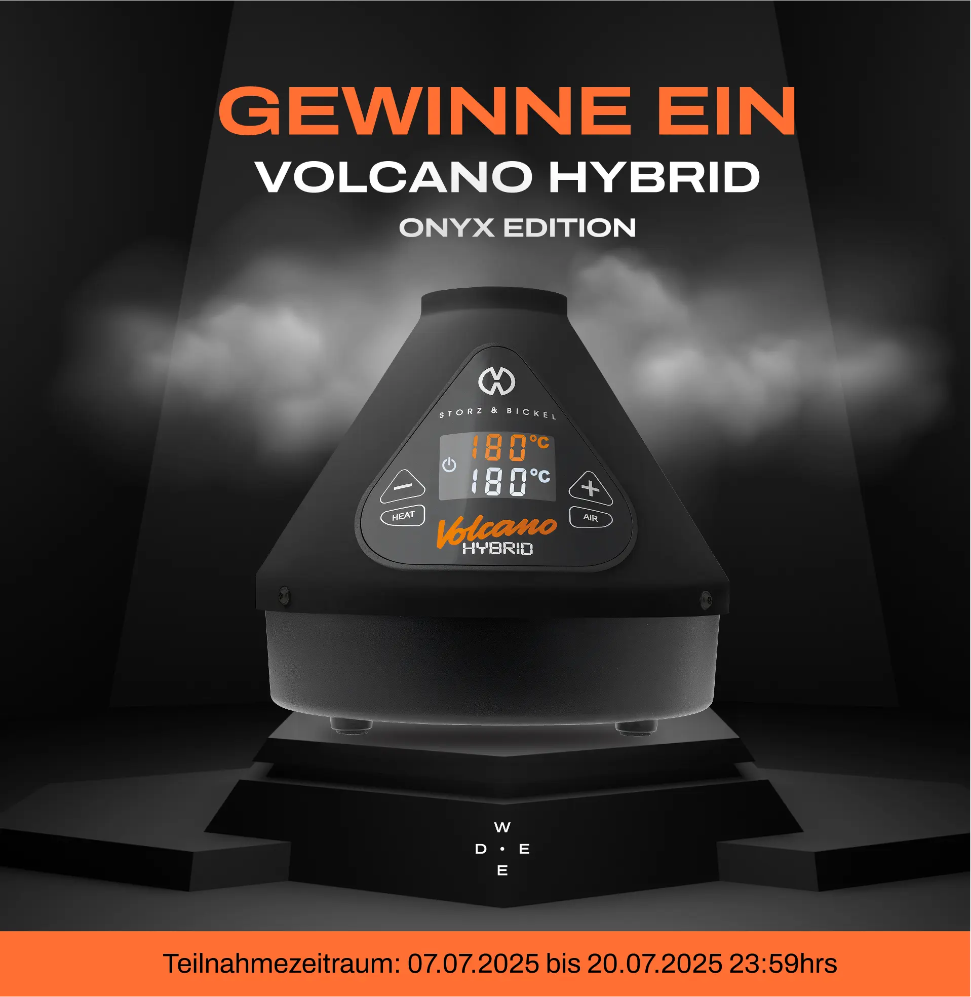 Tortuga Technologies - Ein VOLCANO HYBRID ONYX EDITION (Vaporizer)