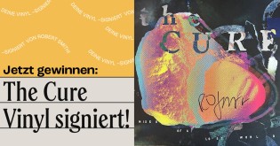 Universal Music - eine exklusiv signierte Vinyl-Platte von The Cure