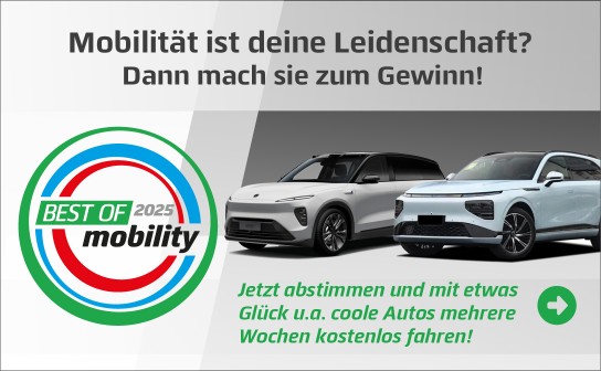 VISION mobility: BEST OF mobility 2025 – Leserwahl mit starken Preisen