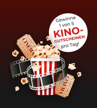 acardo - täglich 1x Kinogutschein für einen freien Eintritt 1x Kinogutschein mit 8€ Rabatt 3x Kinogutscheine mit 2,50€ Rabatt,Film nach eigener Wahl