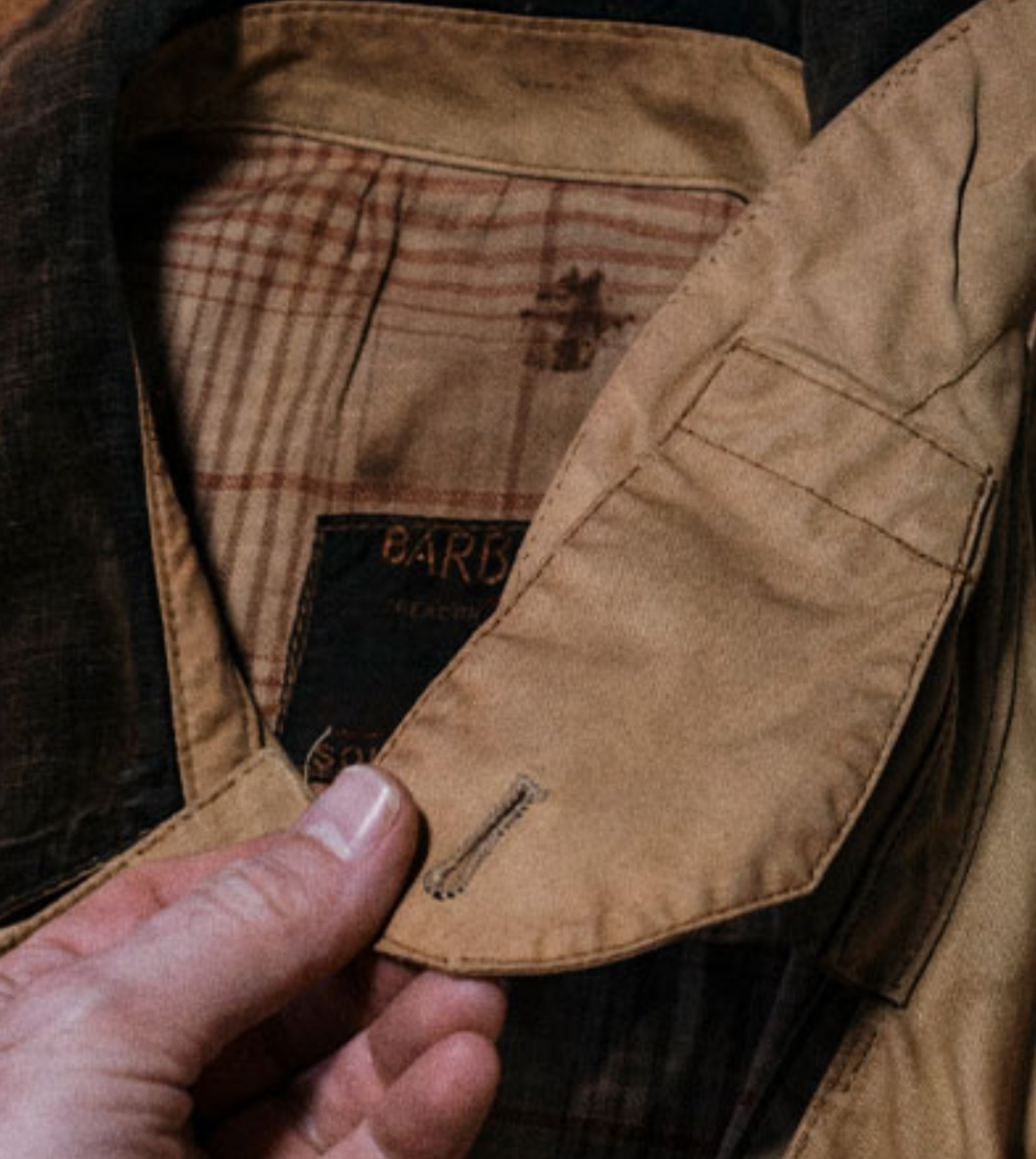 Barbour - Barbour-Jacke, individuell gefertigten Barbour-Mantel inspiriert von Uncle Harrys Original aus dem Jahr 1910
