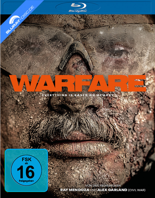 BLURAY-DISC - 2 x Film: „Warfare“, 1 x auf UHD, sowie 1 x auf Blu-ray