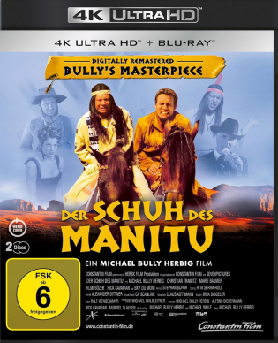 BLURAY-DISC - 3 x Film: „Der Schuh des Manitu“ auf UHD Blu-ray