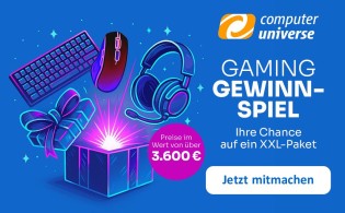 computeruniverse: ein exklusives XXL-Gaming-Paket im Wert von über 3.600 €