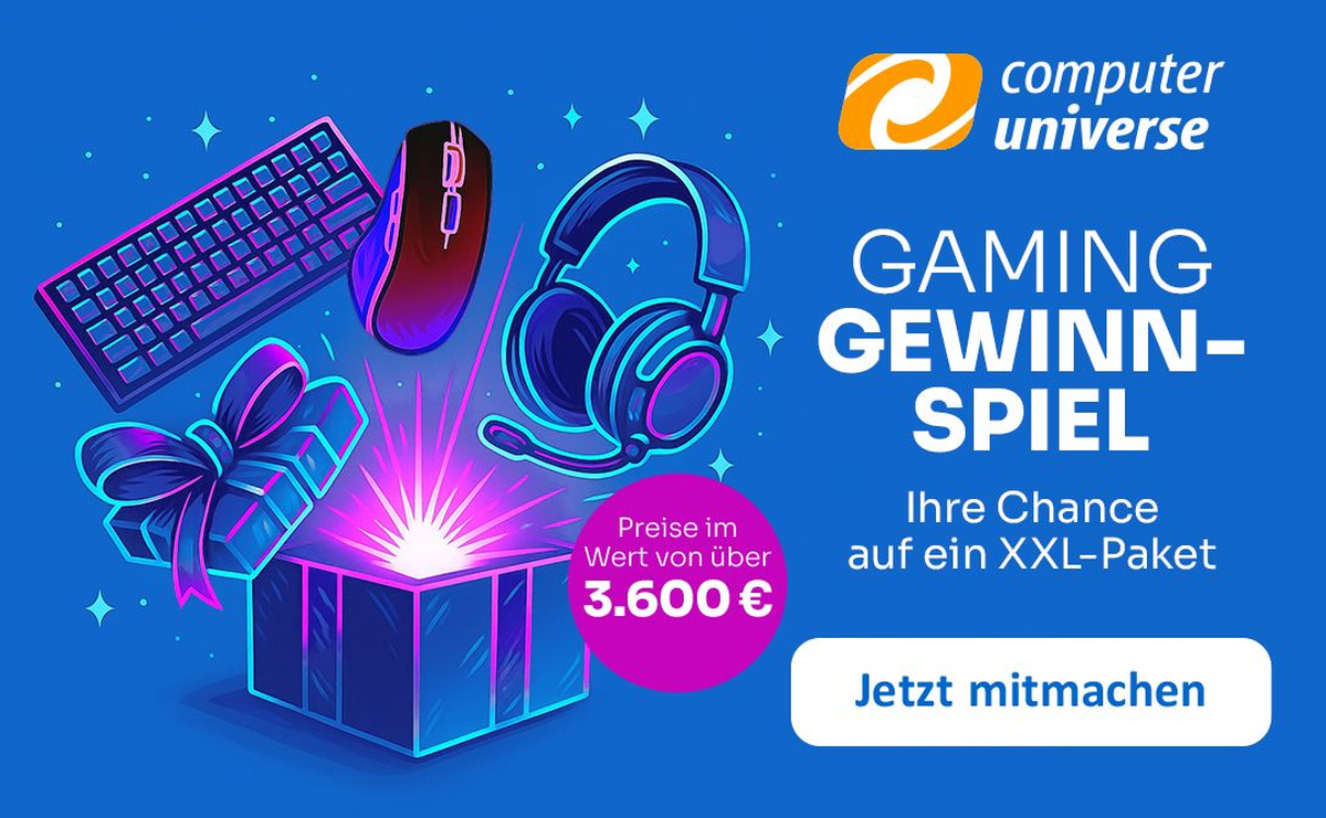computeruniverse: ein exklusives XXL-Gaming-Paket im Wert von über 3.600 €