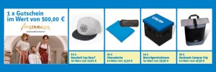 CSU - 1x 500€ Gutschein Trachten Angermaier ,10x Fleecedecke , 10x Baseballcap , 10x Rucksack