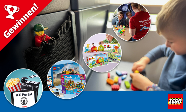 Der kleine ICE - eines von je zwei Sets: LEGO Friends, LEGO City und LEGO DUPLO