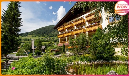 Generation WOW - 3 Übernachtungen für 2 Erwachsene und 2 Kinder im 4****Family- & Sporthotel Kärntnerhof in Bad Kleinkirchheim in Österreich