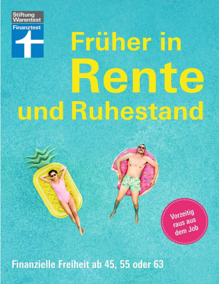Glüxmagazin BW - 3 x Buch von Stiftung Warentest "Früher in Rente und Ruhestand"