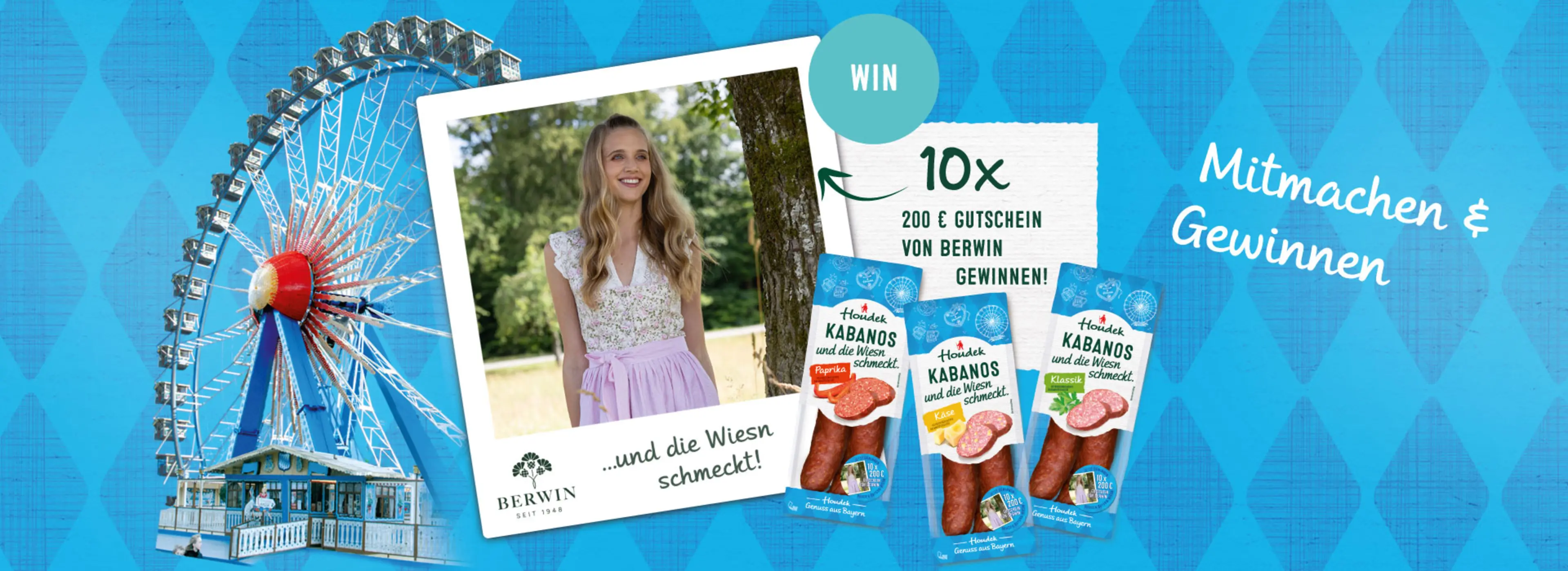 Houdek -  10 x 200€ Gutschein für den Berwin Online Shop, 20 x Kabanos Probierpaket