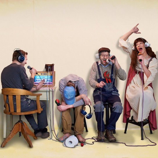 Kuckuck-Magazin - Familientickets für jeweils 4 Personen für das Konzert am 28.9.25 im Schlachthof Wiesbaden der Berliner Ein-Mann-Combo Bummelkasten