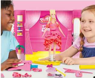 Müller - 10 x  Überraschungspaket Play-Doh Barbie