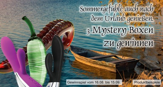 my-Lovetoy - drei Mysterie-Pakete im Wert von je 200 EUR.