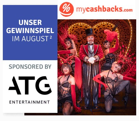mycashbacks.com: Gewinne 2 Tickets für 