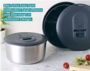 myTime - 4 x Easy Spin Salatschleuder (ca. 80€)