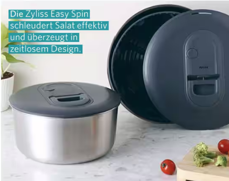 myTime - 4 x Easy Spin Salatschleuder (ca. 80€)